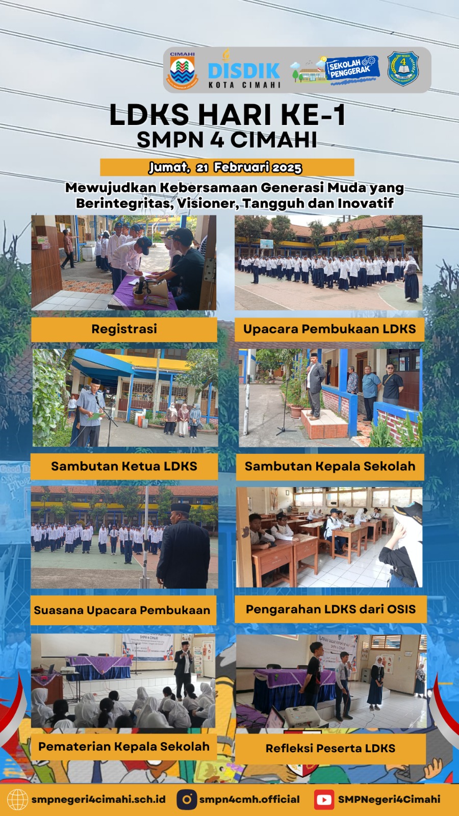 Latihan Dasar Kepemimpinan Siswa (LDKS) 